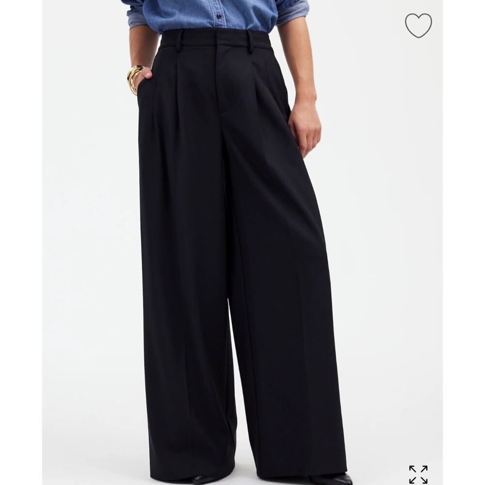 Madewell Black Flare Pants